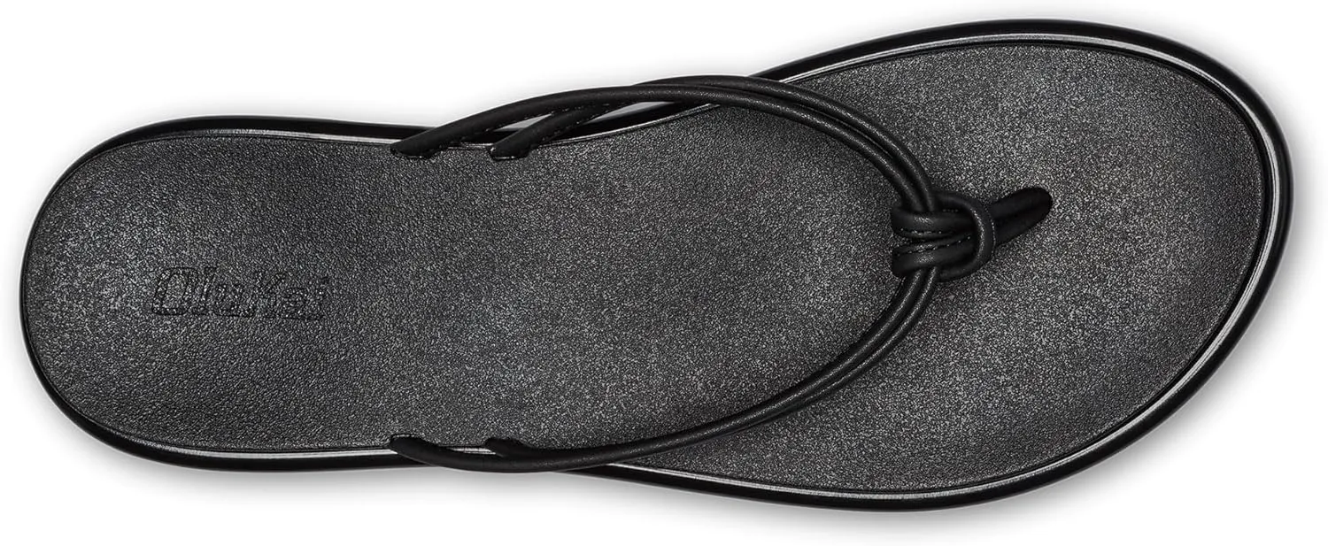 OLUKAI Aka Women's Beach Sandals, Water-Friendly Flip-Flop Slides, All-Day Comfort & Support, Stylish & Vibrant Colors