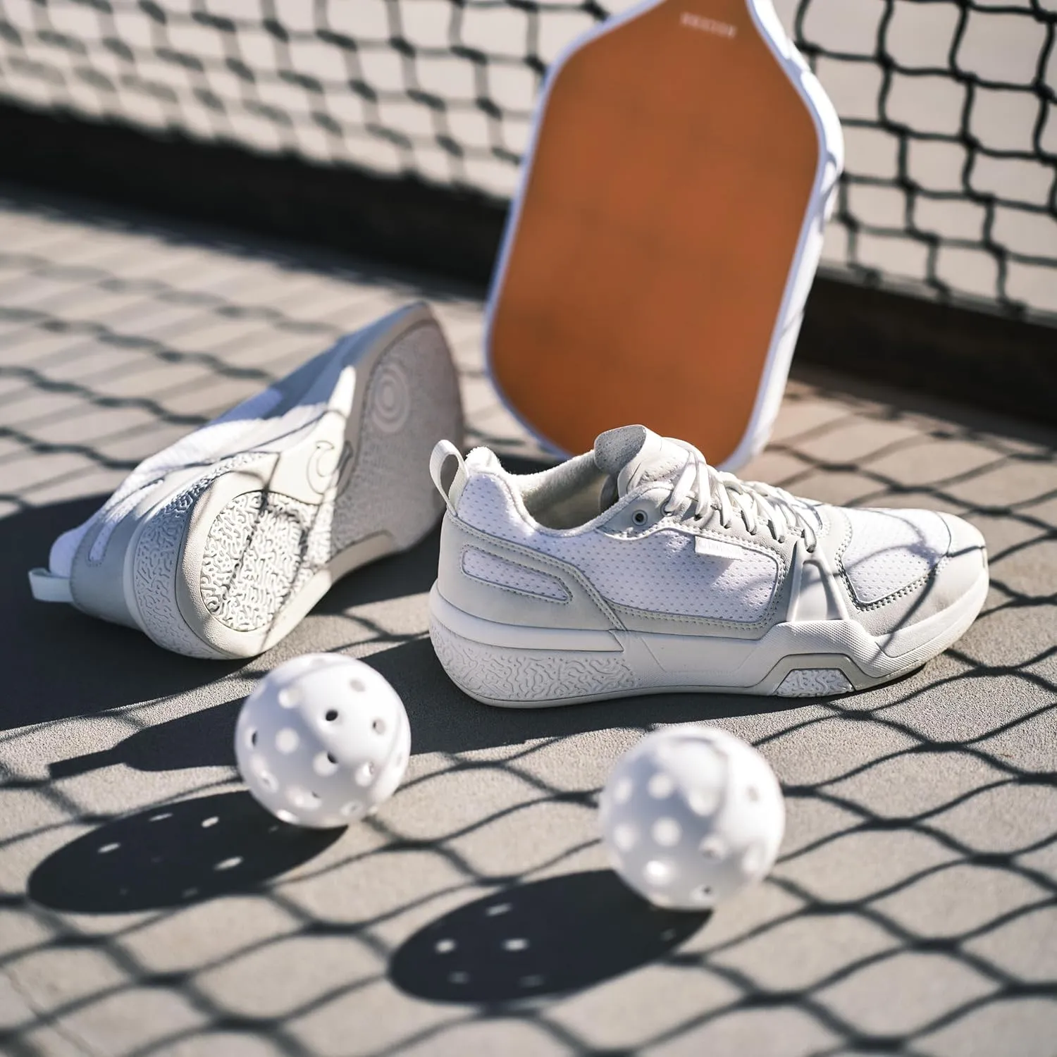 OLUKAI 'Anau Men’s Court Sneakers, Shoes for Tennis & Pickleball, Everyday Wear, All Day-Comfort & Support