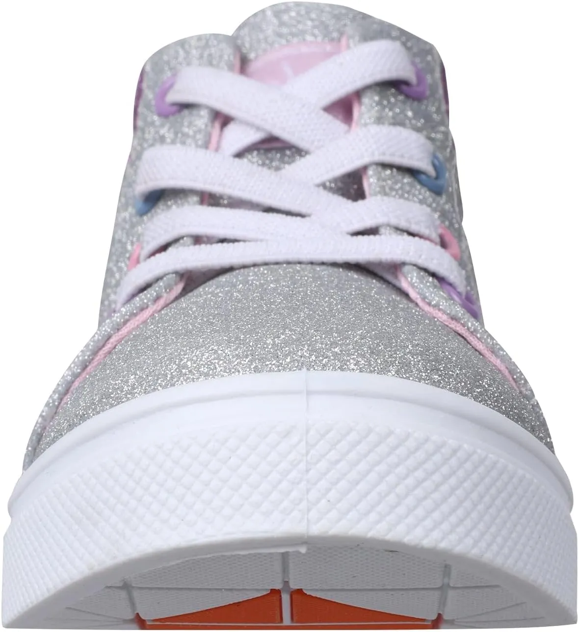 Oomphies Sam Girls Hi-Top Pull-On Sneakers – Canvas Upper, Elastic Laces, Cushioned Insole & Durable Rubber Sole