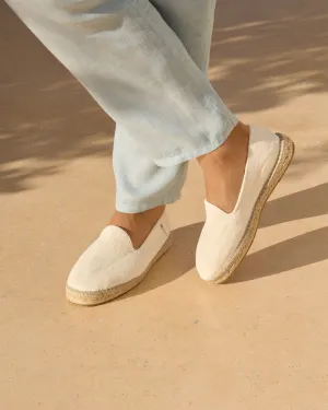 Organic Hemp Espadrilles - O70C0 - La Havana White