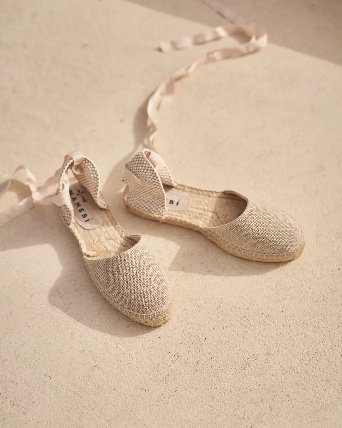 Organic Hemp Flat Valenciana Espadrilles - O71P0 -  La Havana Natural