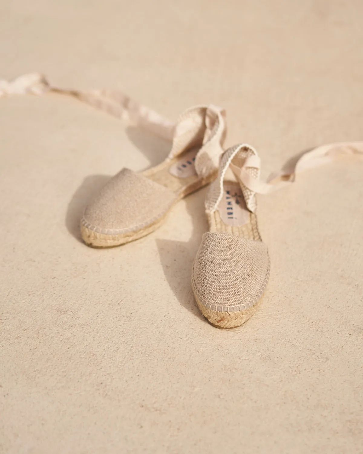 Organic Hemp Flat Valenciana Espadrilles - O71P0 -  La Havana Natural