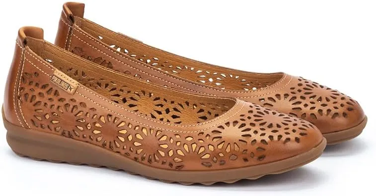 PIKOLINOS Ballerina Flats Leather Alcoi for Woman