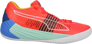 PUMA Mens Fusion Nitro Basketball Sneakers Shoes - Orange - Size 7.5 M