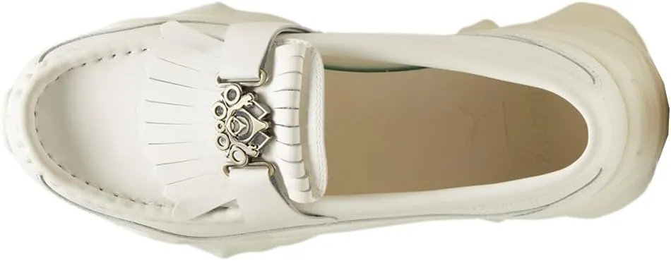 Puma Mens Palomo X Nitefox Loafers Slip On Moc Toe Dress Dress Shoes - White