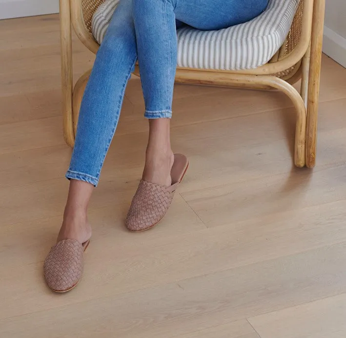 "Cross Roads" - Woven loafer flats