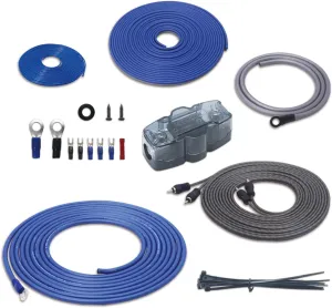 RECOIL True 4 Gauge Complete CCA Amplifier Wiring Kits with OFC RCA Cable