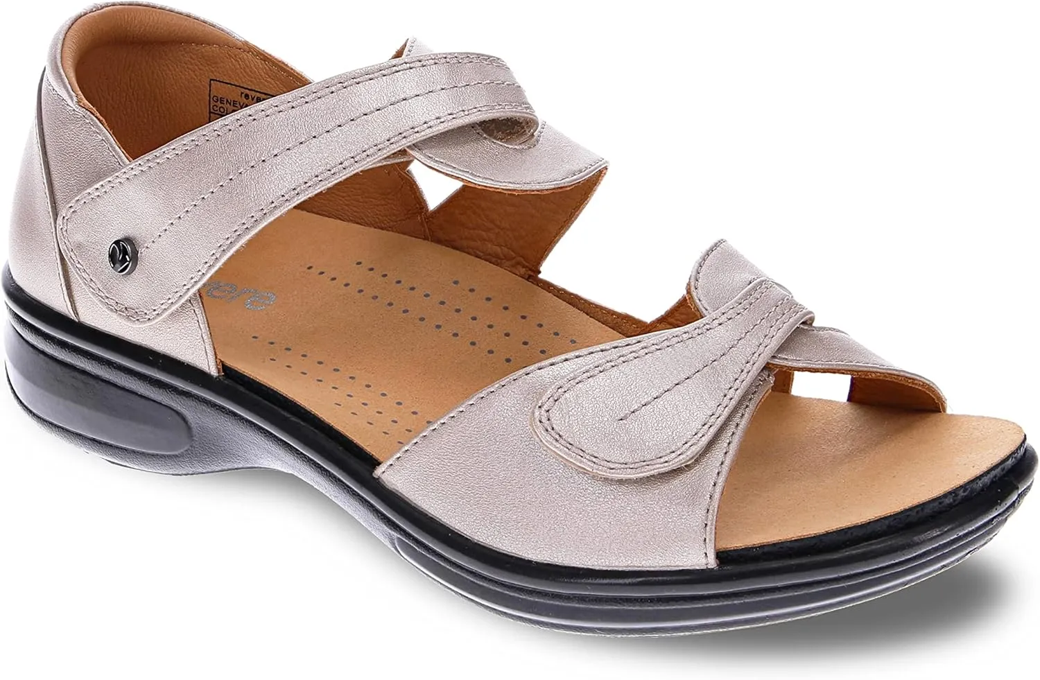 Revere Geneva Women's Closed Heel Sandals - Adjustable Intertwined Straps - Cushioned Outsole - Arch Support - APMA Seal of Acceptance