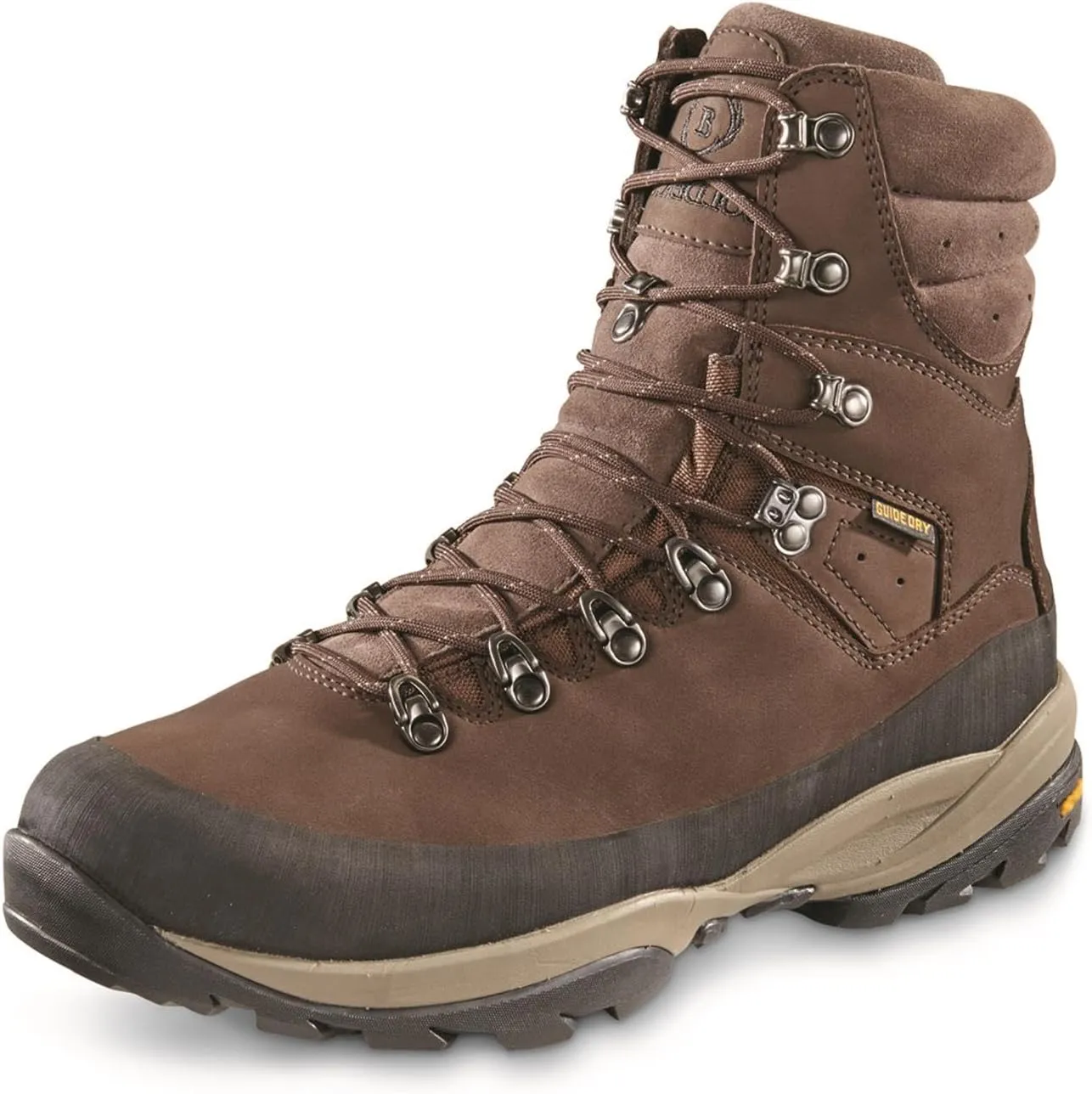 Ridge 8” Men’s Waterproof Leather Hunting Boots, Mud Hiking Shoes