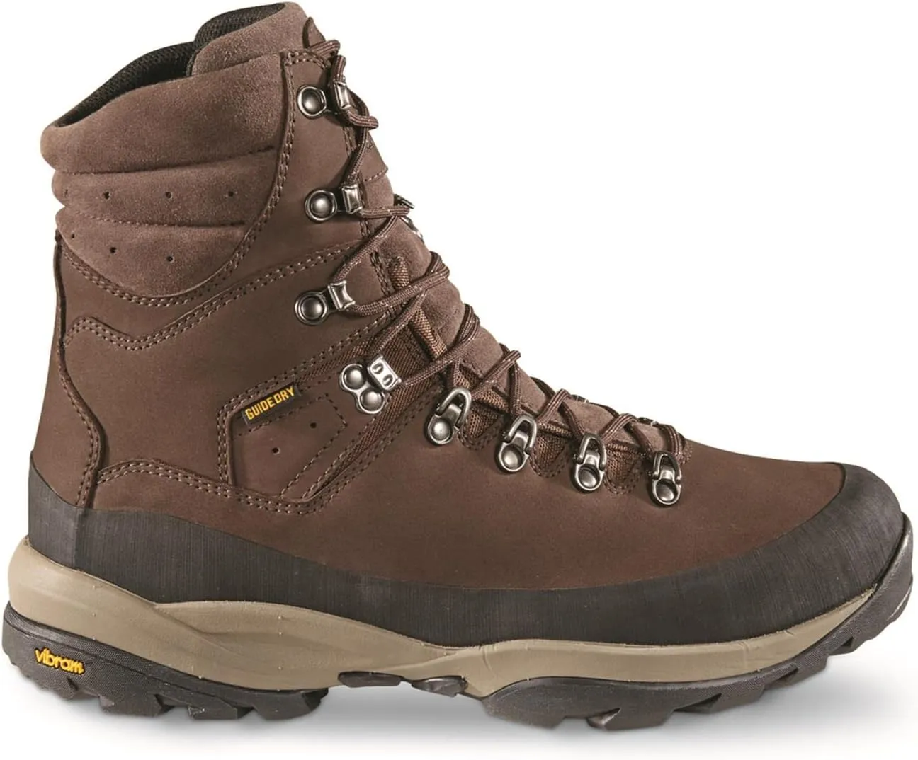 Ridge 8” Men’s Waterproof Leather Hunting Boots, Mud Hiking Shoes