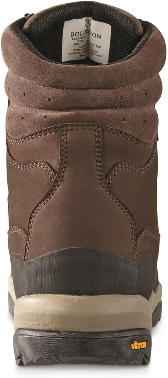 Ridge 8” Men’s Waterproof Leather Hunting Boots, Mud Hiking Shoes