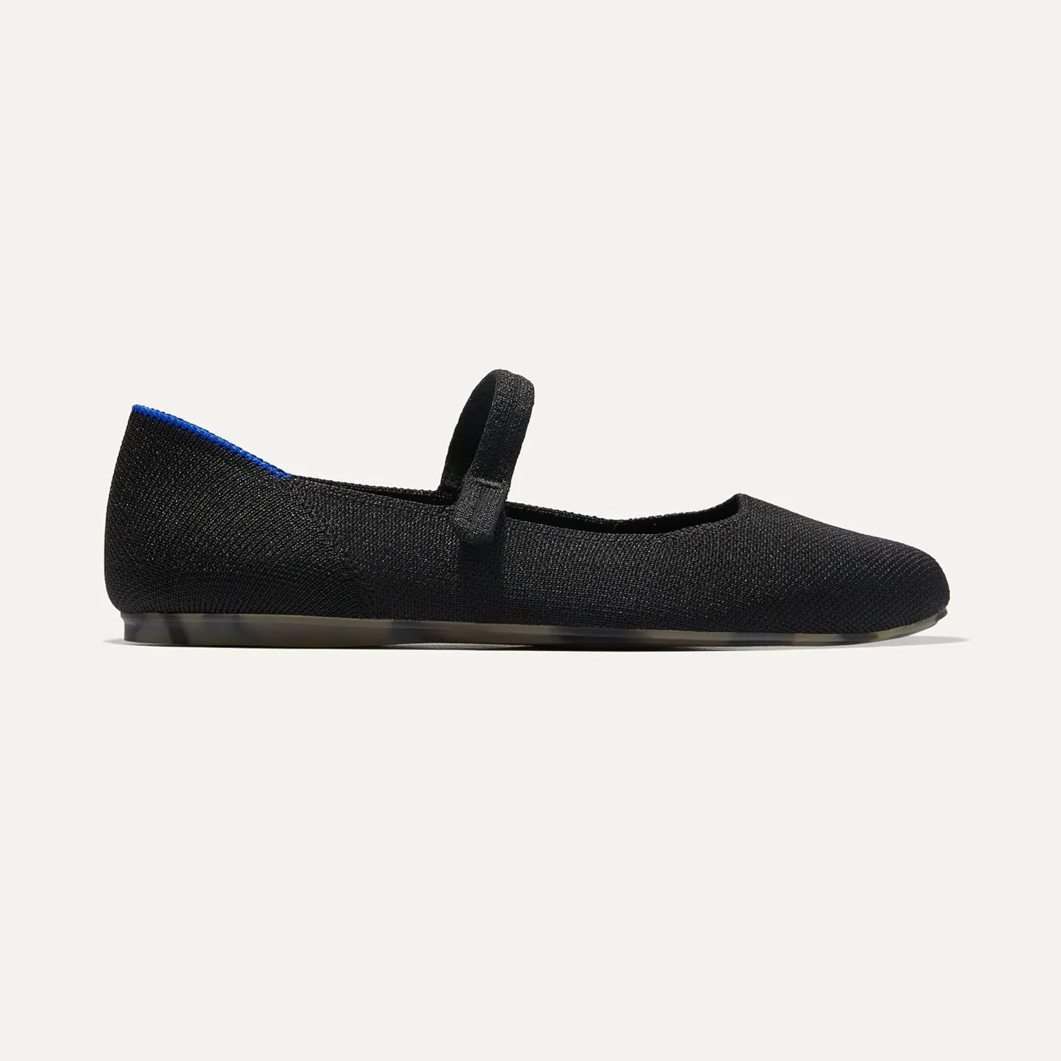 Rothy's The Square Mary Jane Women's Slip-On Shoes, Square-Toe Flats, Made from Recycled Plastic Bottles & Machine Washable