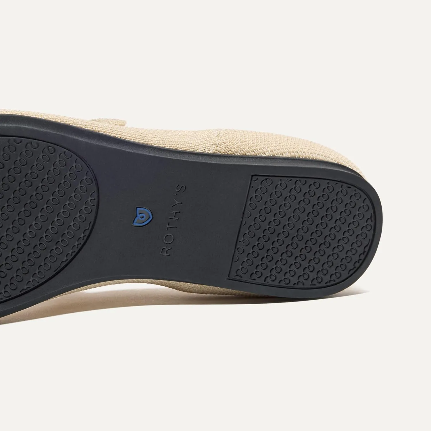 Rothy's The Square Mary Jane Women's Slip-On Shoes, Square-Toe Flats, Made from Recycled Plastic Bottles & Machine Washable