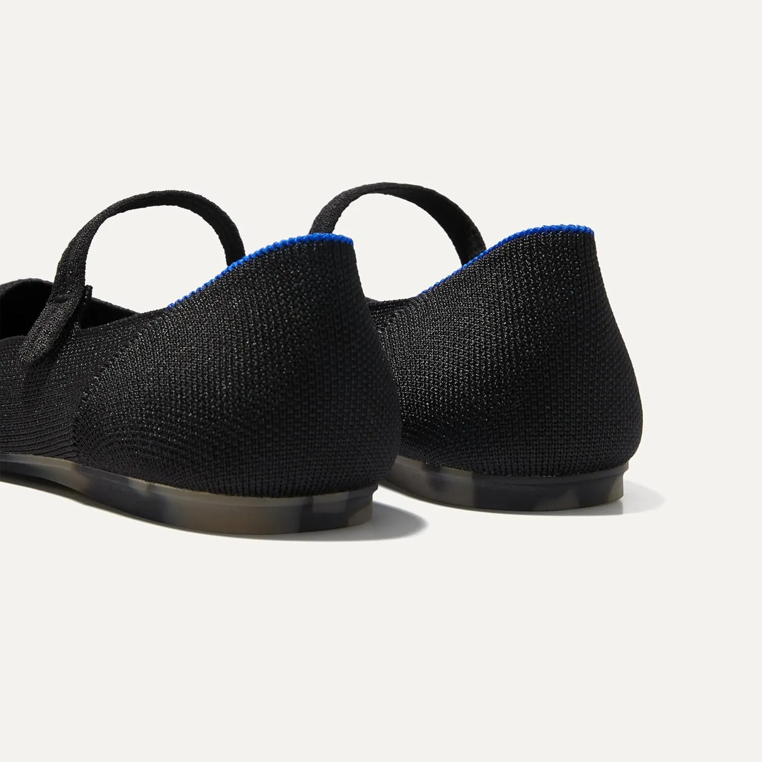 Rothy's The Square Mary Jane Women's Slip-On Shoes, Square-Toe Flats, Made from Recycled Plastic Bottles & Machine Washable