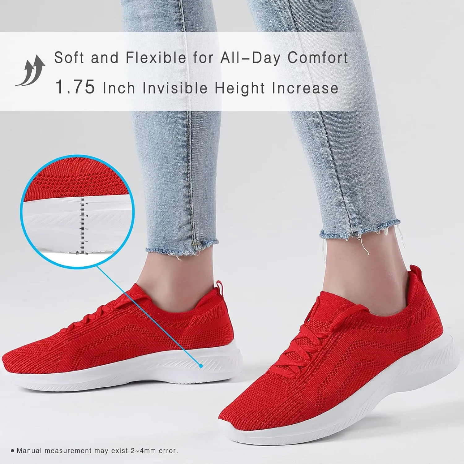 Santiro Womens Tennis Shoes Comfort Lightweight Sneakers Walking Athletic Shoes
