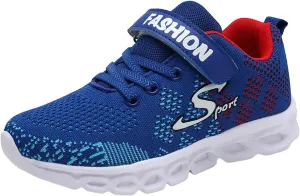 School Kids Basketball Shoes for Girls Jogging Running Sneakers School Sneakers Casual Comfy Tennis Walking Hiking Falt Mesh Preppy Style Boy Sports for Boys Athletic Breathable Dressy