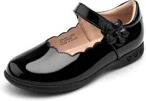 Stelle School Shoes for Girls Uniform Mary Jane Dress Shoes Flats Church Music Recitals(Little/Big Kids)
