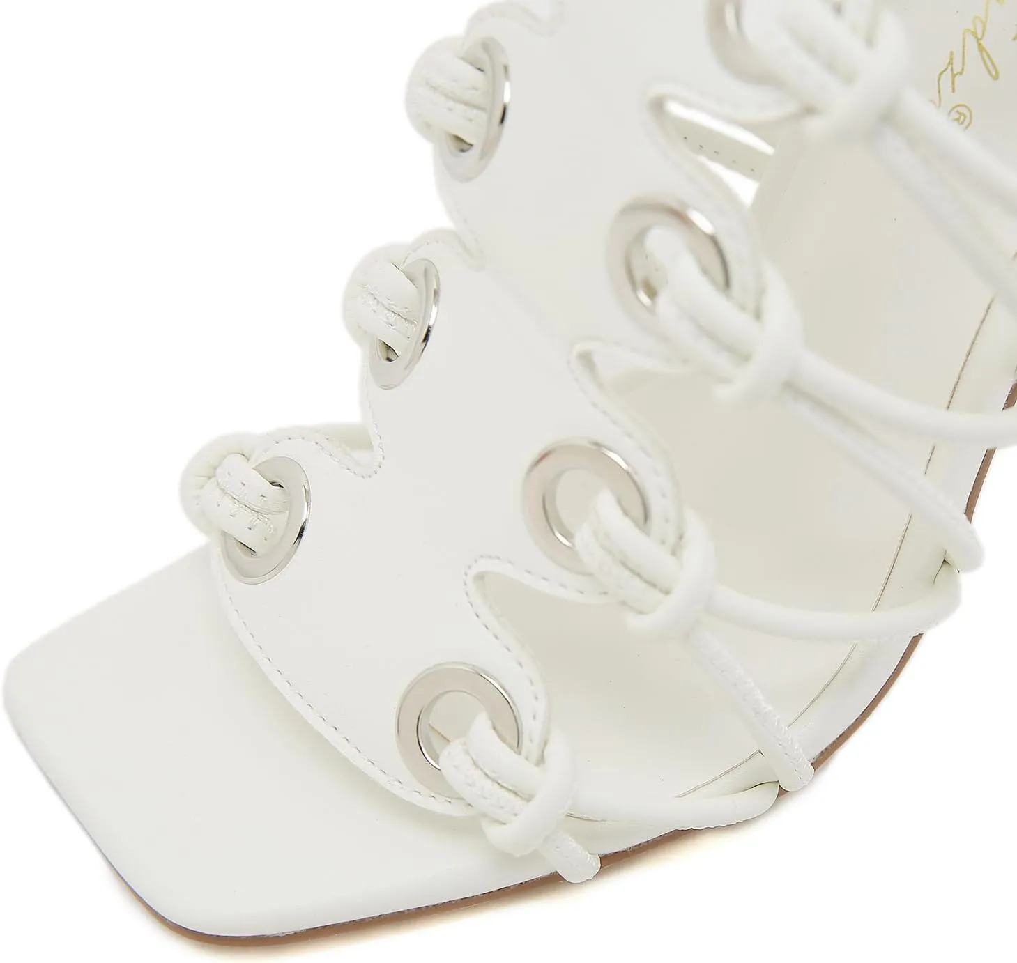 STUPMARY Women Peep Toe Sandals Cut-outs Cross-tied Lace Up High Heeled Gladiator Sandals Zipper Over The Knee Bootie Summer