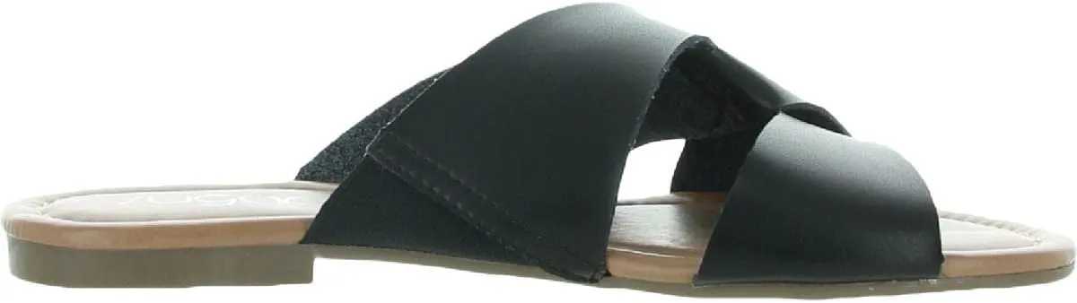 Sugar Women's Outing H Band Sandals with Faux Crocodile Footbed and Studs
