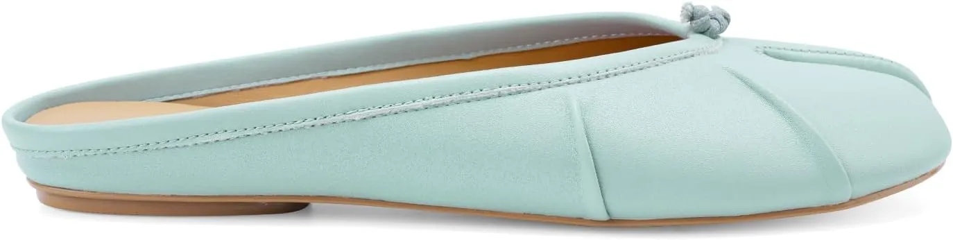 Tabi Ballet Flats for Women Dressy Casual Shoes Split Toe Wide Flats Light Weight Japanese Shoes