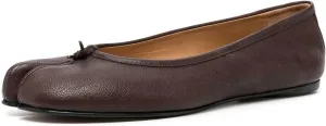 Tabi Ballet Flats Shoes for Women Rounde Toe Wide Width Split Toe Low Heel Comfortable Flats Shoes