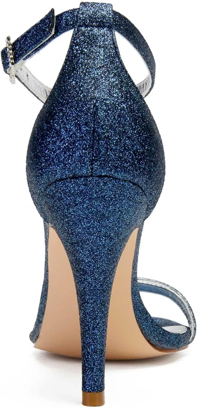 TarfiC Wedding Shoes for Women,Peep Toe Frosted Kitten Heels Ladies High Heels Pumps Court Shoes/Dress Shoes for Womens