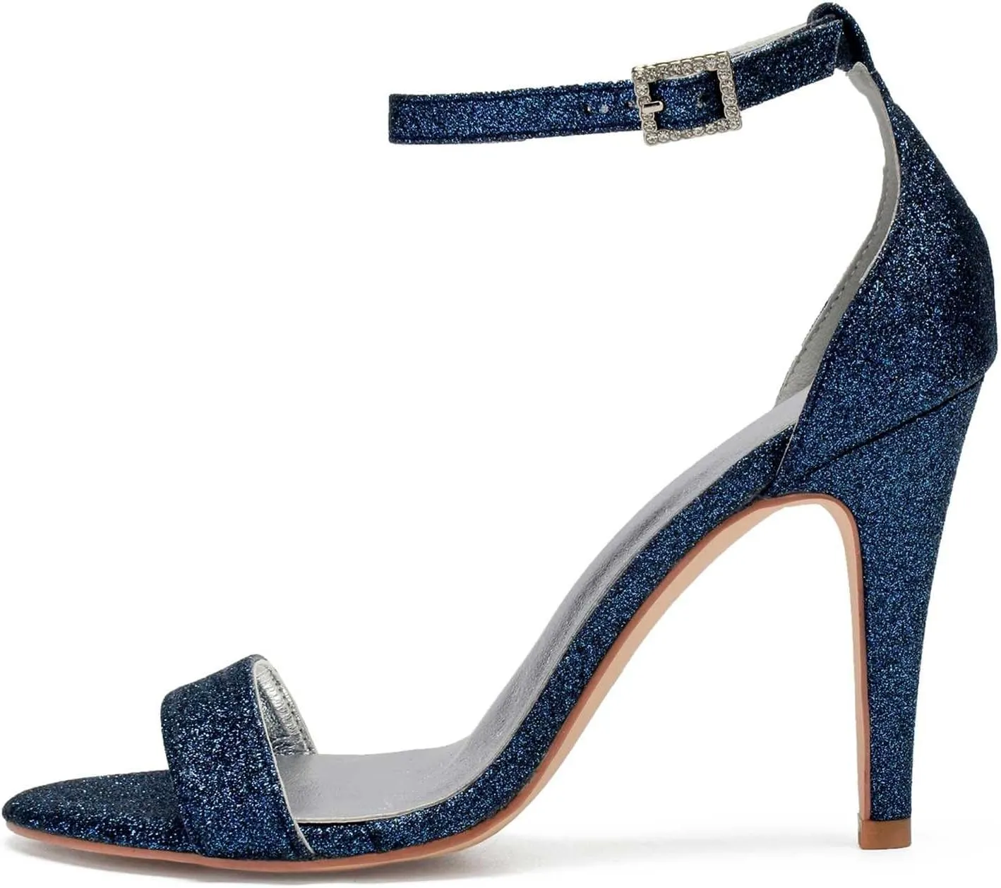 TarfiC Wedding Shoes for Women,Peep Toe Frosted Kitten Heels Ladies High Heels Pumps Court Shoes/Dress Shoes for Womens