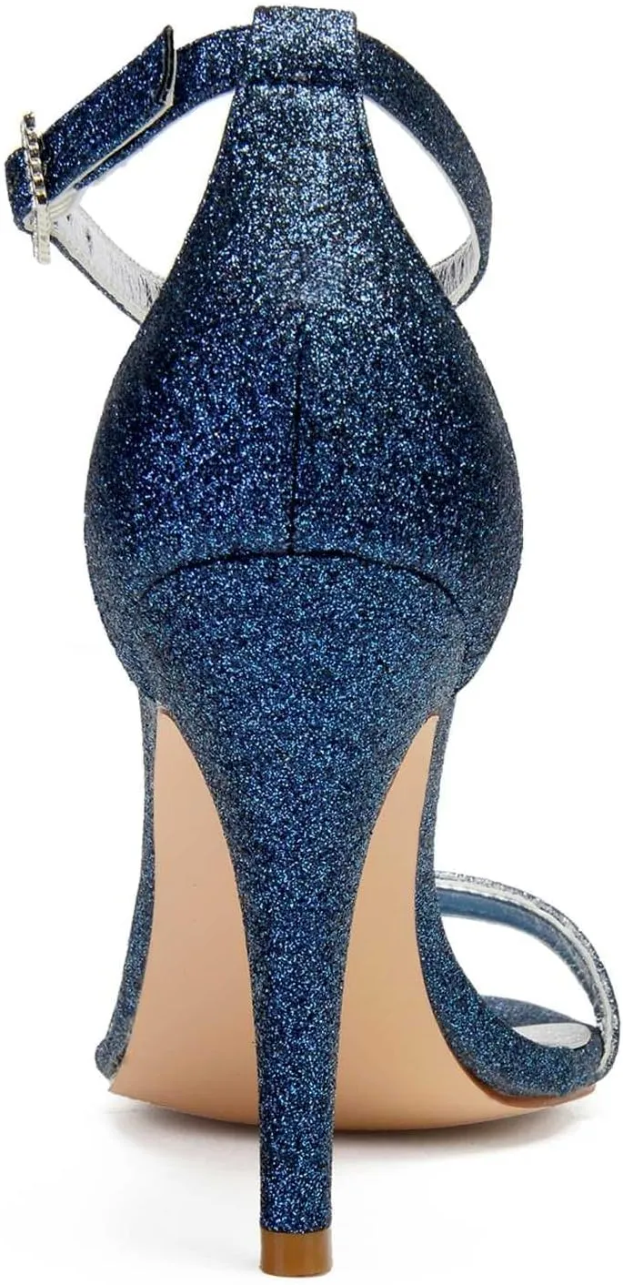 TarfiC Wedding Shoes for Women,Peep Toe Frosted Kitten Heels Ladies High Heels Pumps Court Shoes/Dress Shoes for Womens