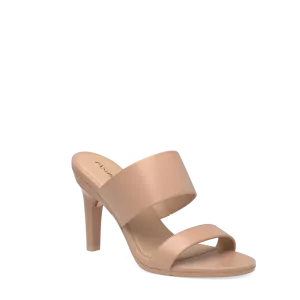 The Slide - Latte Leather 4 Stiletto
