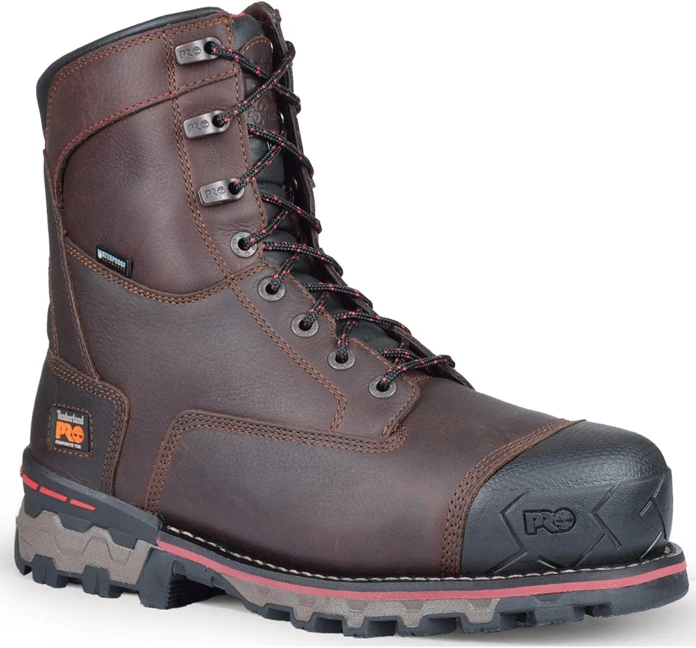 Timberland PRO Men's 8 Inch Boondock Comp Toe WP Work Boot