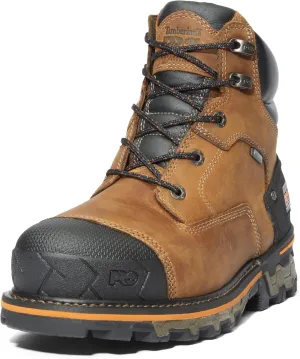 Timberland PRO Men's Boondock 6 Inch Soft Toe Waterproof Industrial Work Boot