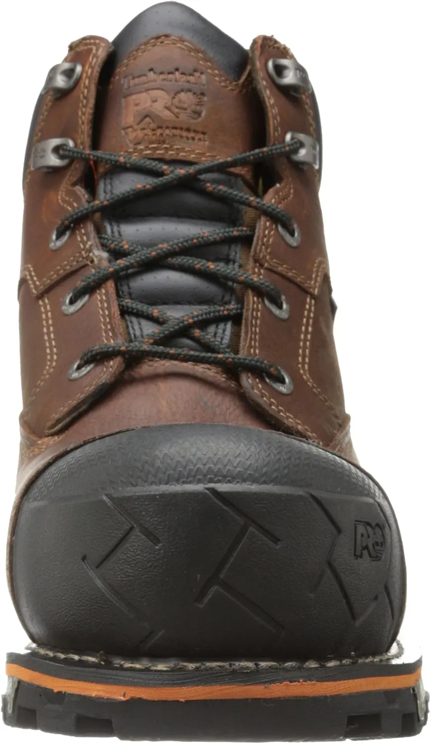 Timberland PRO Mens Boondock 6 Inch Waterproof Composite Toe Work Safety Shoes Casual - Brown