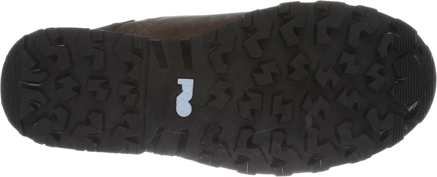 Timberland PRO Mens Boondock 6 Inch Waterproof Composite Toe Work Safety Shoes Casual - Brown