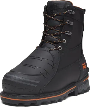 Timberland PRO Men's Boondock 8 Inch Composite Safety Toe Puncture Resistant External Metguard Industrial Work Boot
