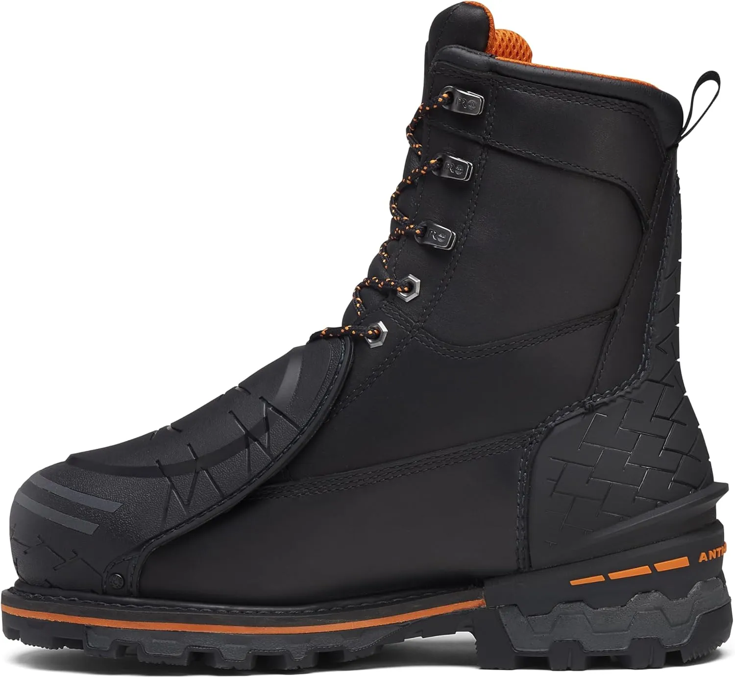 Timberland PRO Men's Boondock 8 Inch Composite Safety Toe Puncture Resistant External Metguard Industrial Work Boot
