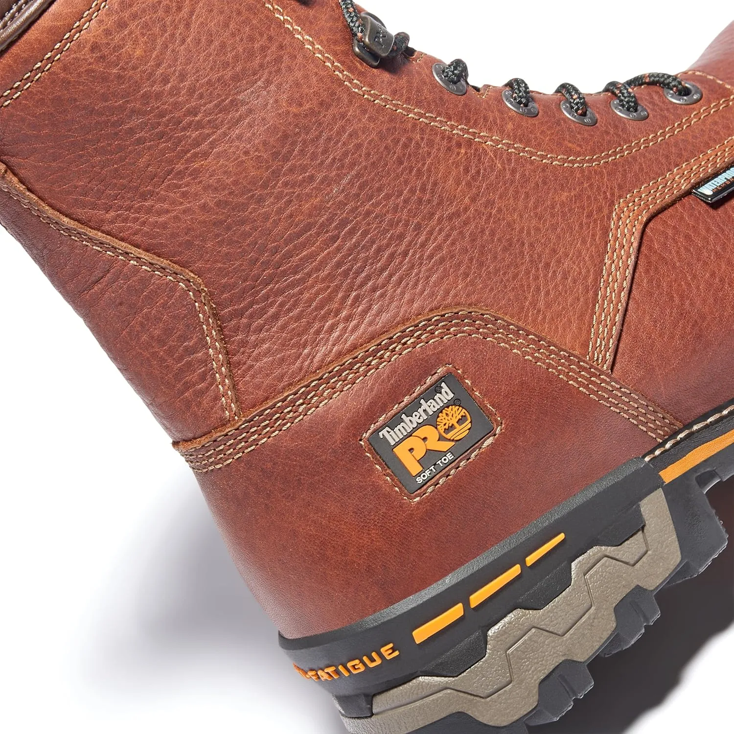 Timberland PRO Men's Boondock 8 Inch Soft Toe Waterproof Industrial Work Boot