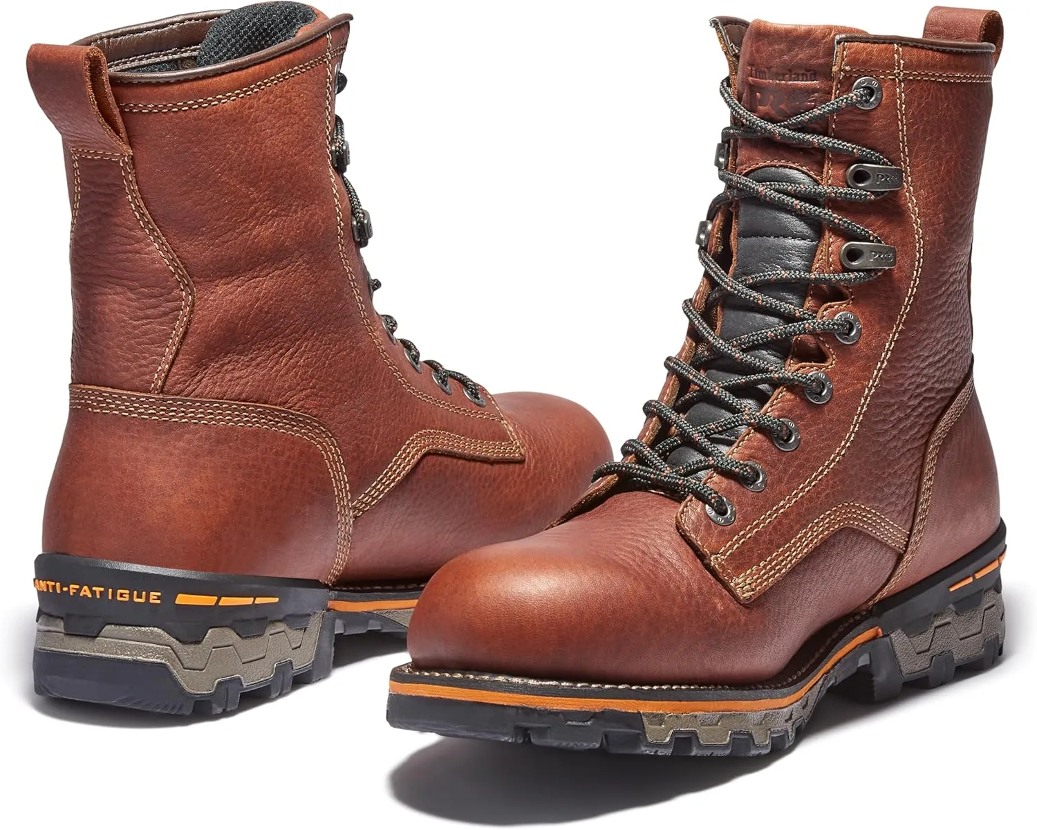 Timberland PRO Men's Boondock 8 Inch Soft Toe Waterproof Industrial Work Boot