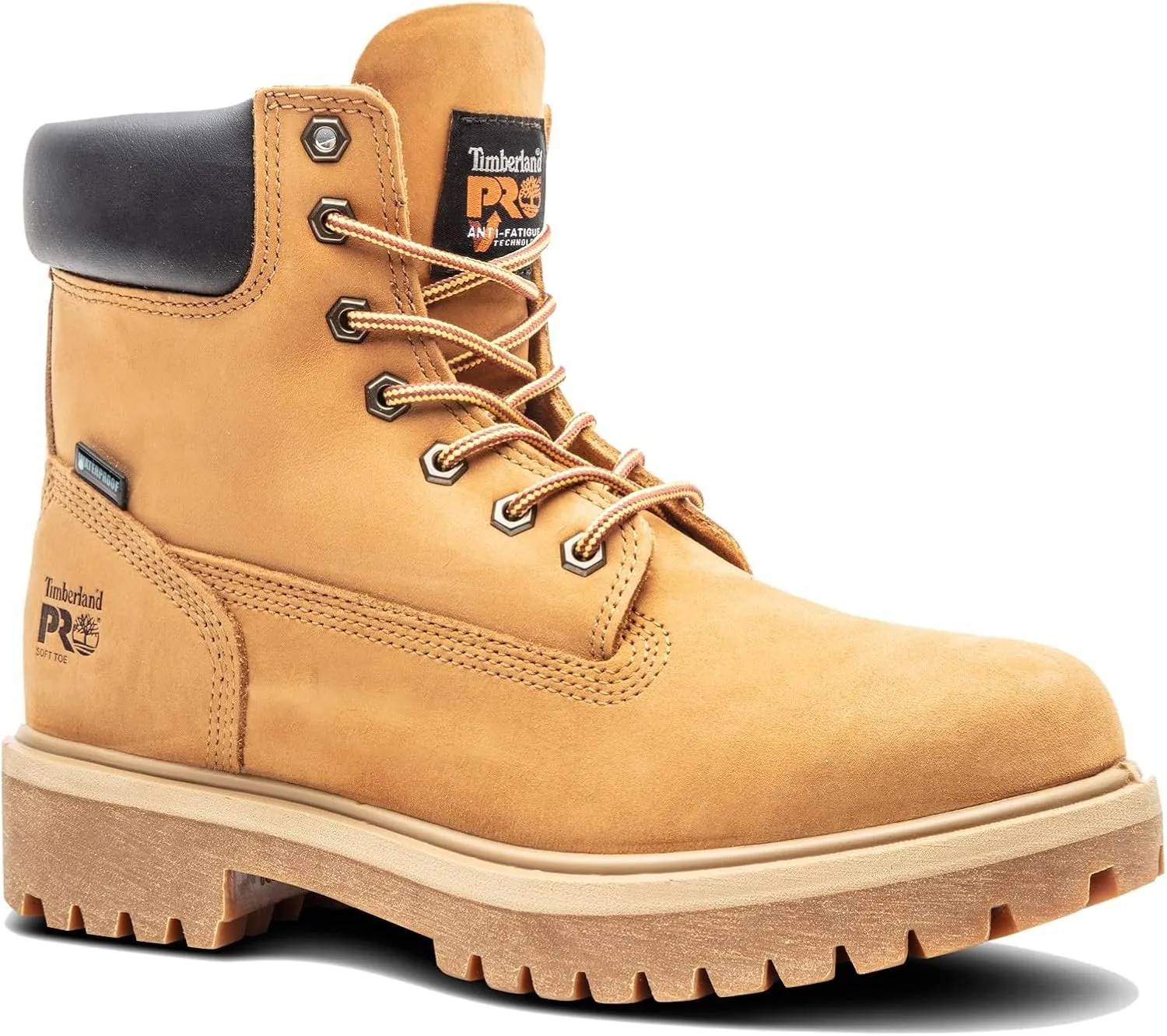 Timberland PRO Men's Direct Attach 6" Soft Toe Insulated Waterproof Industrial Work Boot