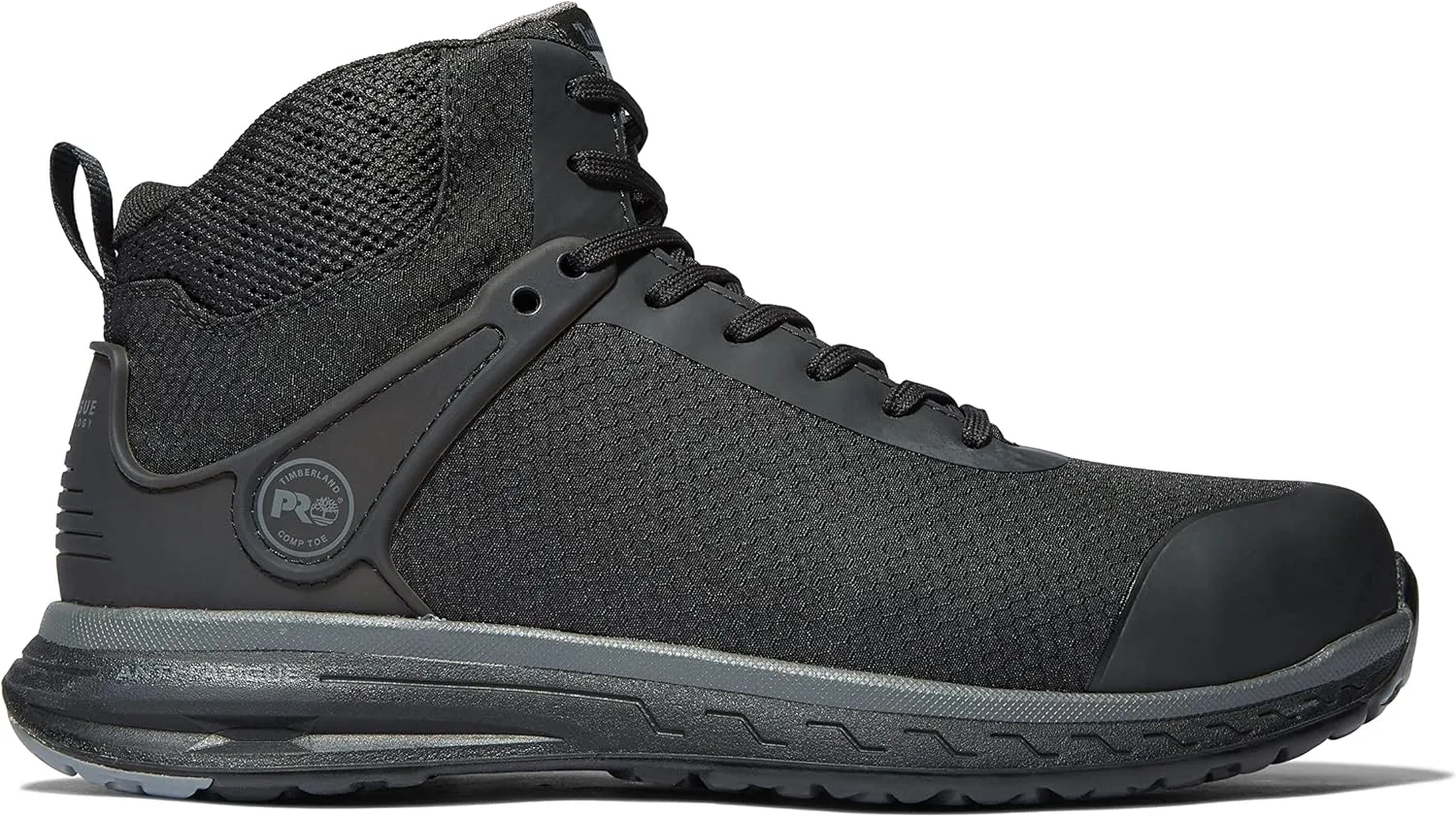 Timberland PRO mens Drivetrain Mid Composite Safety Toe Static Dissipative Industrial Ahletic Work Shoe