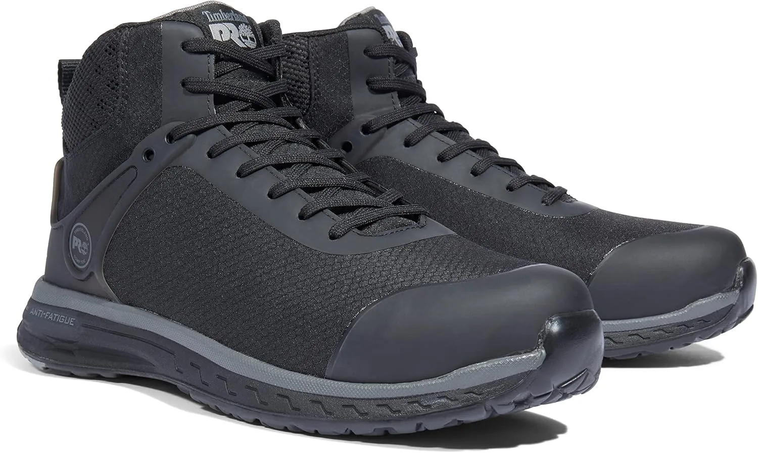 Timberland PRO mens Drivetrain Mid Composite Safety Toe Static Dissipative Industrial Ahletic Work Shoe