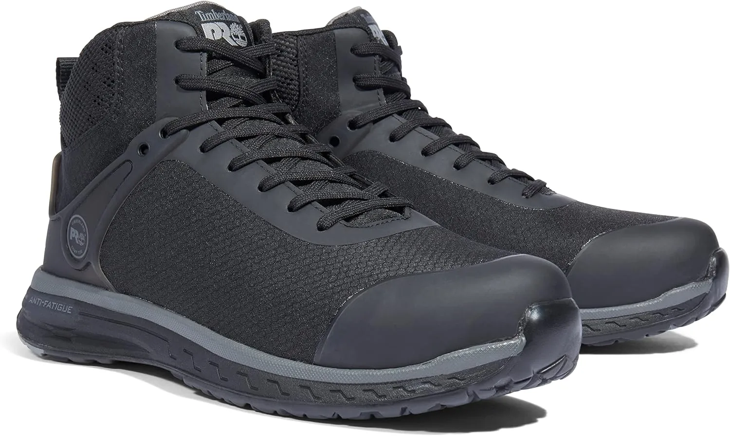 Timberland PRO mens Drivetrain Mid Composite Safety Toe Static Dissipative Industrial Ahletic Work Shoe