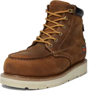 Timberland PRO Men's Gridworks 6 Inch Alloy Safety Toe Waterproof Industrial Wedge Work Boot