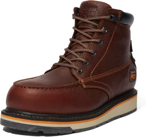 Timberland PRO Men's Gridworks 6 Inch Alloy Safety Toe Waterproof Industrial Wedge Work Boot