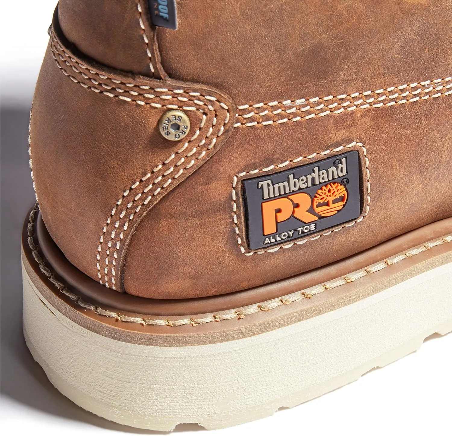 Timberland PRO Men's Gridworks 6 Inch Alloy Safety Toe Waterproof Industrial Wedge Work Boot