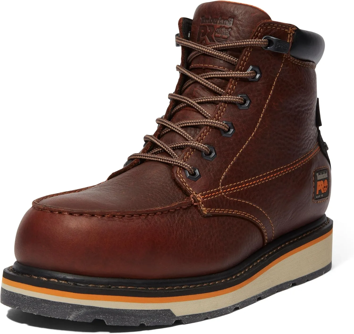 Timberland PRO Men's Gridworks 6 Inch Alloy Safety Toe Waterproof Industrial Wedge Work Boot