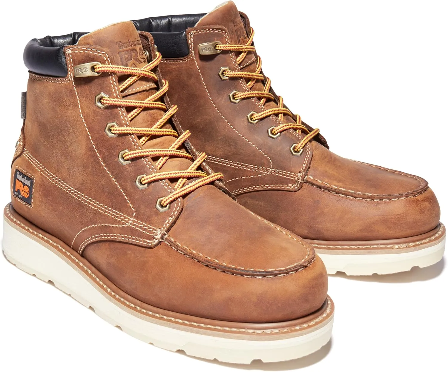 Timberland PRO Men's Gridworks 6 Inch Alloy Safety Toe Waterproof Industrial Wedge Work Boot