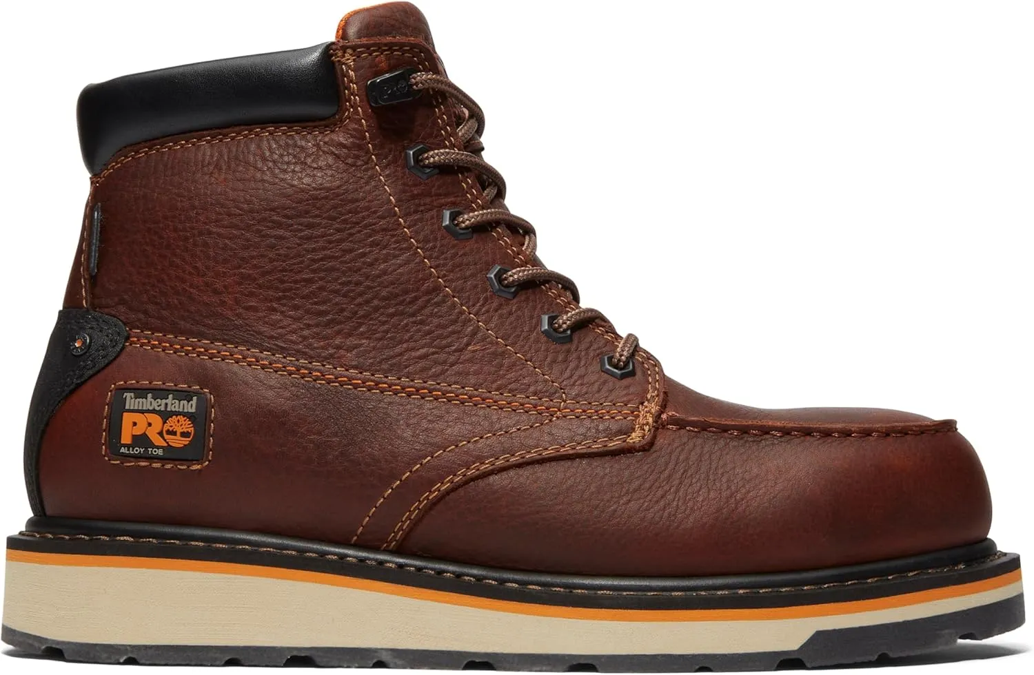 Timberland PRO Men's Gridworks 6 Inch Alloy Safety Toe Waterproof Industrial Wedge Work Boot