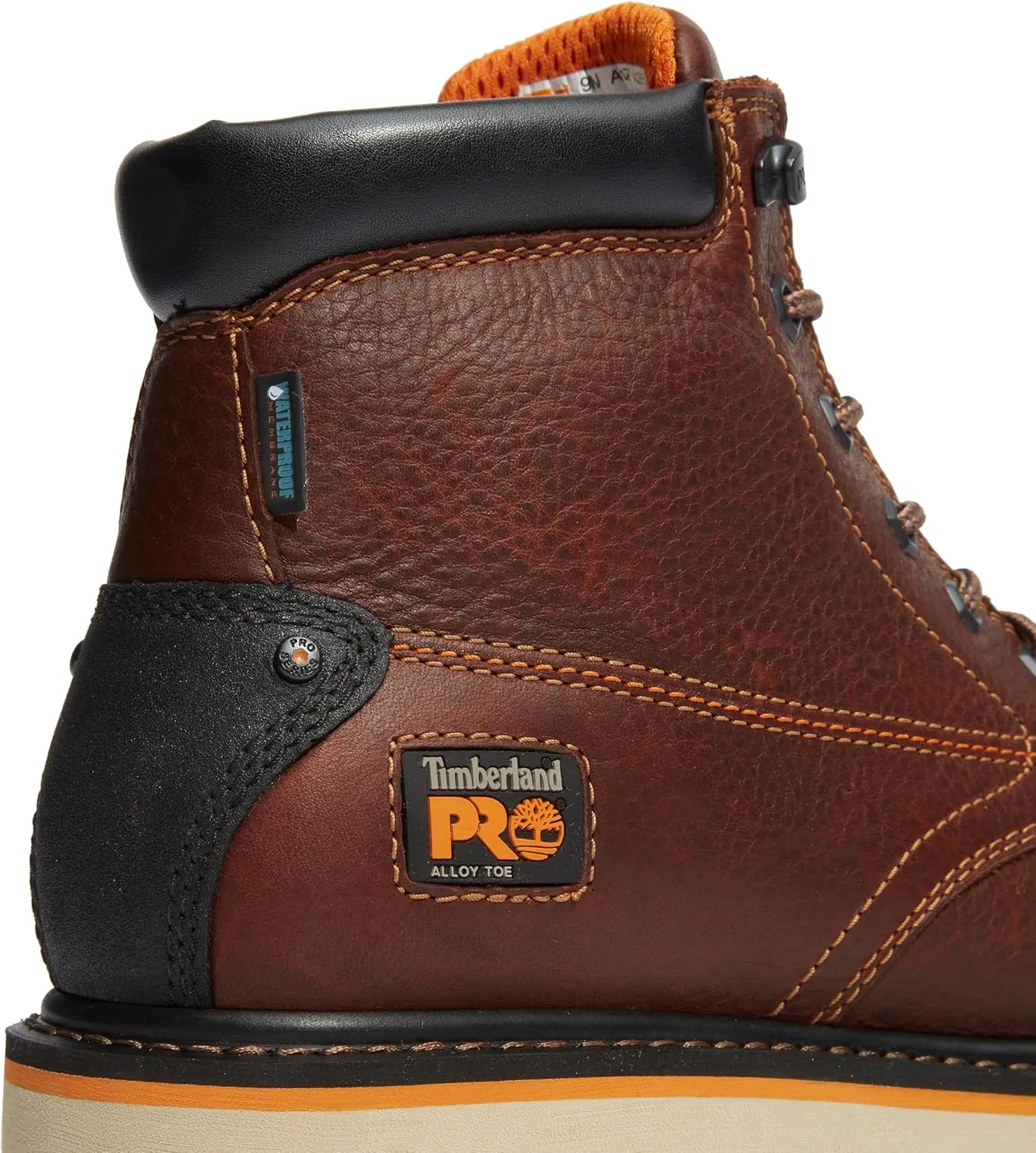 Timberland PRO Men's Gridworks 6 Inch Alloy Safety Toe Waterproof Industrial Wedge Work Boot