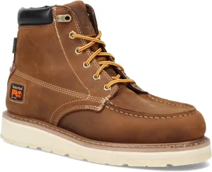 Timberland PRO Men's Gridworks 6 Inch Soft Toe Waterproof Industrial Wedge Work Boot