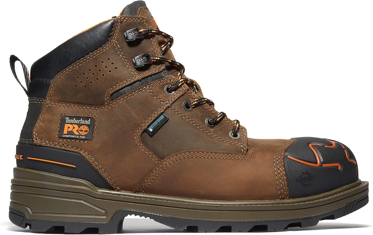 Timberland PRO Men's Magnitude 6 Inch Composite Safety Toe Waterproof Industrial Work Boot